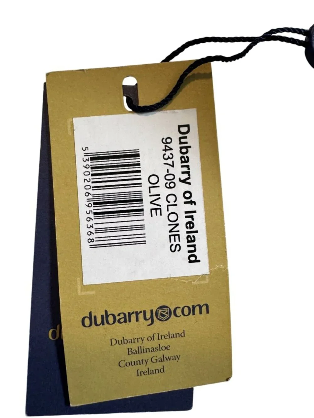 Dubarry Of Ireland Clones Olive Leather Shoulder Bag